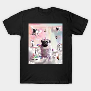 Pug Unicorn - Cute Funny Birthday Pugicorn T-Shirt